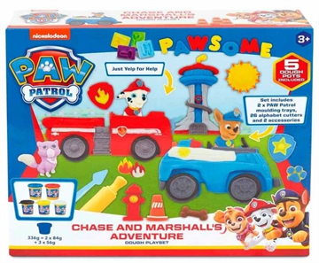 paw patrol chase and marshall's adventures